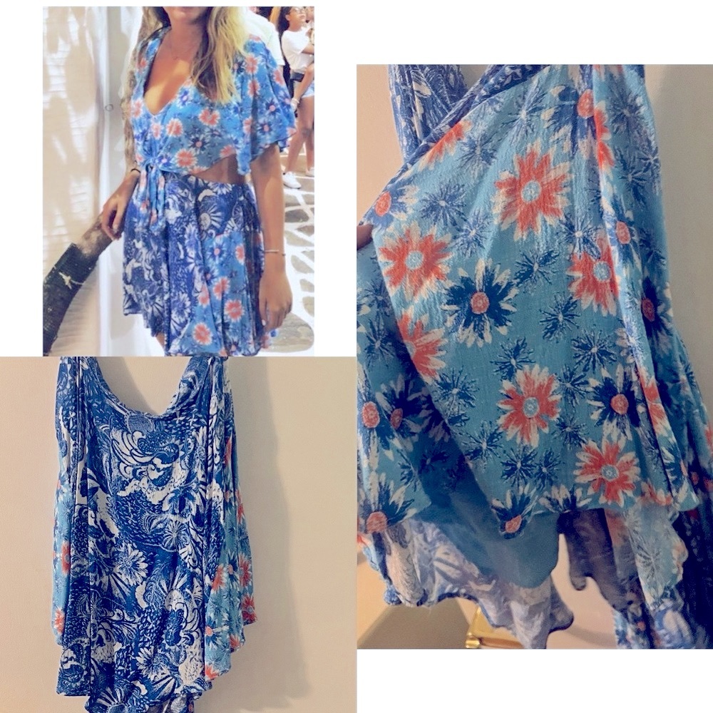 Free People dress- with cutouts